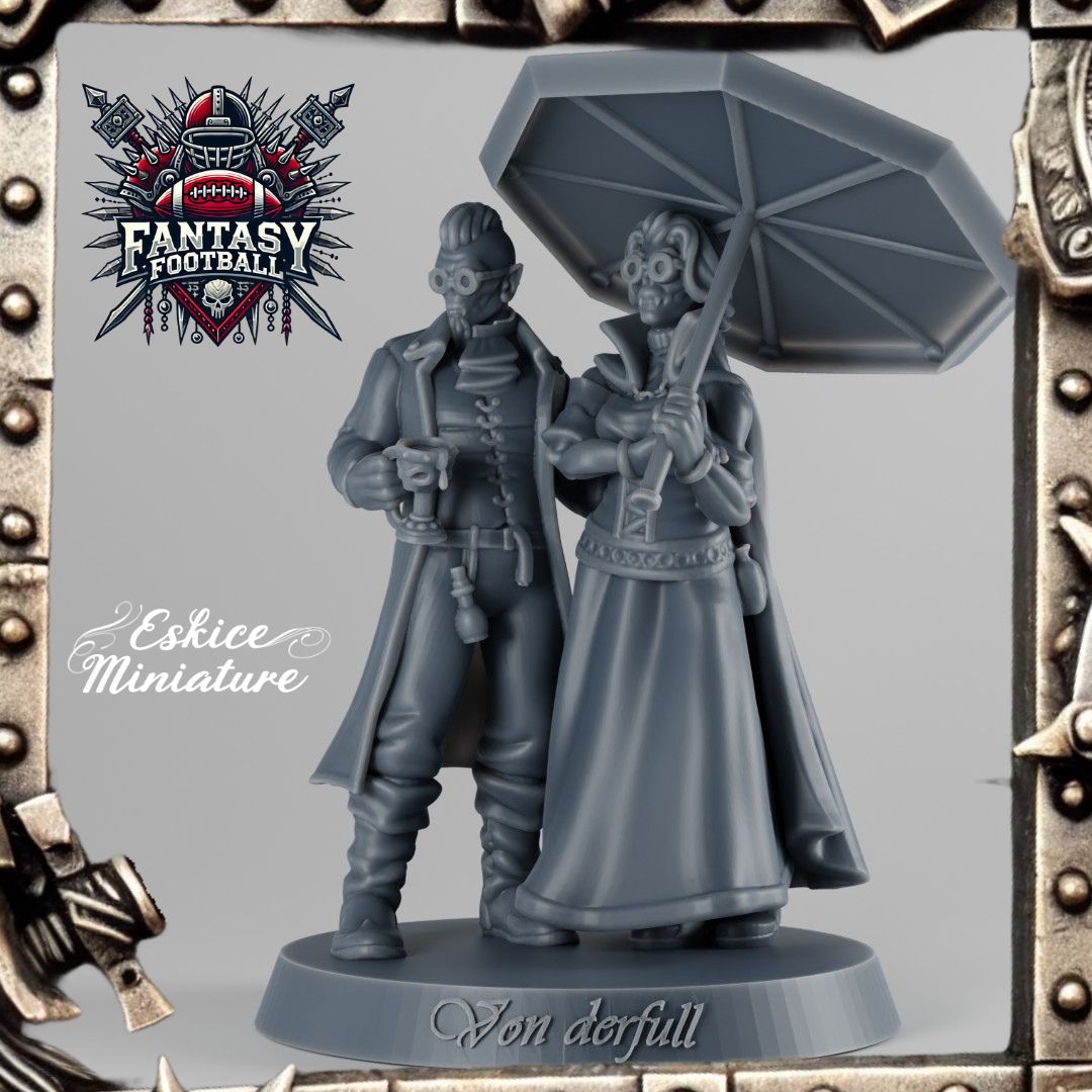 Von Derfull Duo - 32mm Fantasy Football